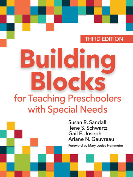 Title details for Building Blocks for Teaching Preschoolers with Special Needs by Susan R. Sandall - Available
